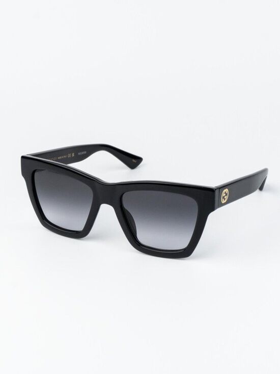 Gucci Women Sunglasses Black Grey Gradient Square GG1714S 001 NEW AUTHENTIC main image 10